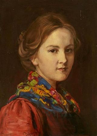 A Portrait of a Young Tyrolean Woman