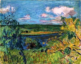 Vernonnet, Landscape near Giverny, France