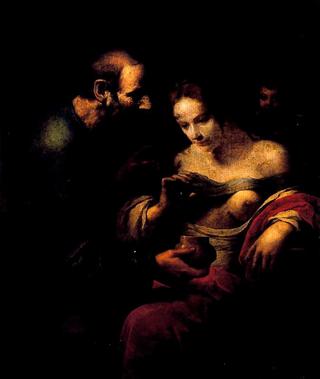 St. Agueda cured by St. Peter in prison