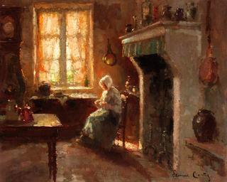 Sunlit Kitchen Interior