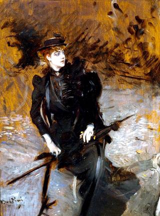 Portrait of signora Enrichetta Allegri