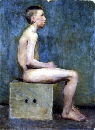 Boy on a Stool