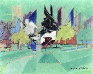 Landscape with Black Cedar