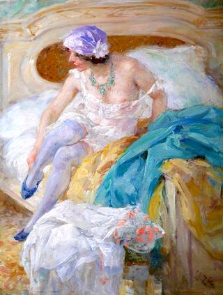Nude in a Boudoir