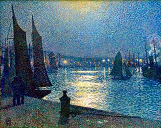 Moonlight Night in Boulogne