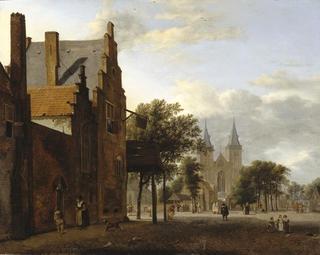 Square and Church of Saint Victor at Xanten in Germany