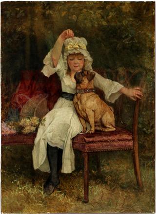 Girl and Pug