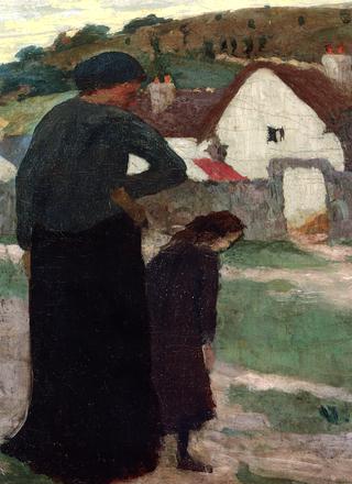 Woman and Little Girl