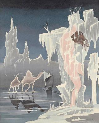 La femme dans la glace