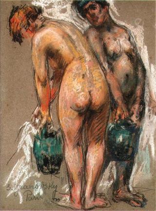 Femmes A La Cruche