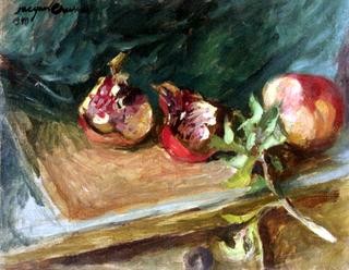 Still Life with Pomegranates