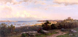 View of the Narrows from Tomkinsville, Staten Island