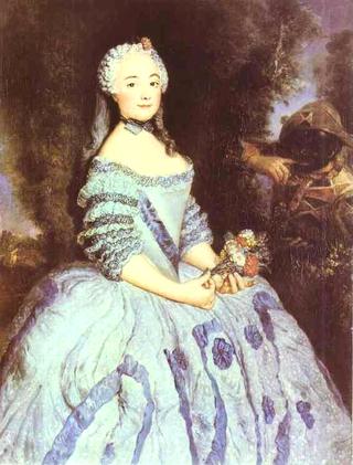 Portrait of the Actress Babette Cochois