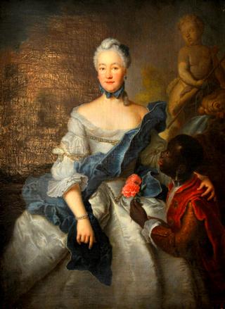 Portrait of Karoline von Pfalz-Zweibrücken