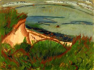Coastal landscape on Fehmarn