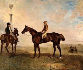 The Duke of Richmond's 'Rough Robin' with the Jockey Frank Buckle Up