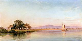 Sailboats with Cattle Grazing