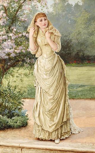 Lady in a Garden