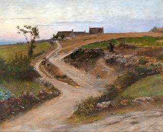 Landscape in Brittany