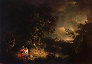 Landscape with Dido and Aeneas (Storm)