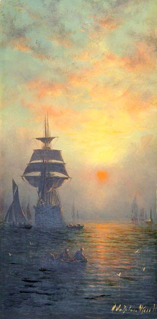 Sunset at Sea
