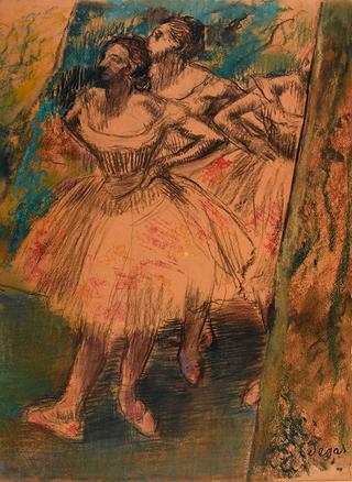 Dancers in the wing