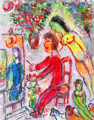 The Painter in Red