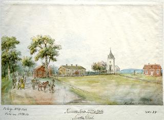 Hammar church with surroundings