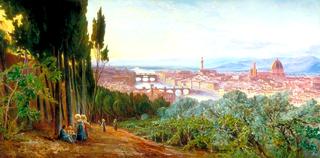 View of Florence from Villa San Firenze