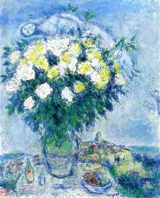 Nude with Bouquet