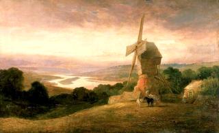 The Tyne from Windmill Hills, Gateshead