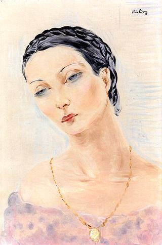 Young Woman with Pendant
