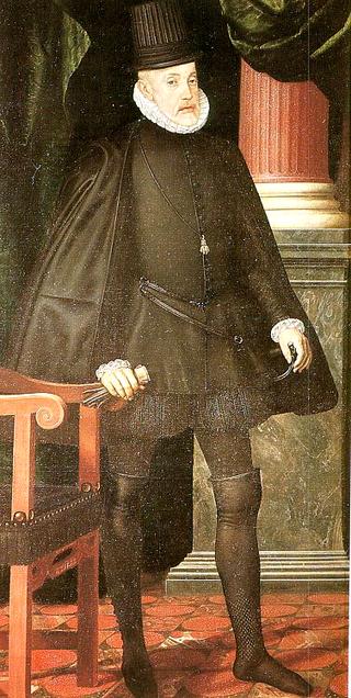 Portrait of Philip II of Spain