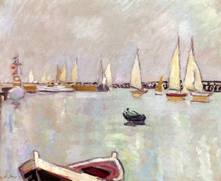 Boats and Sailboats at Ouistreham