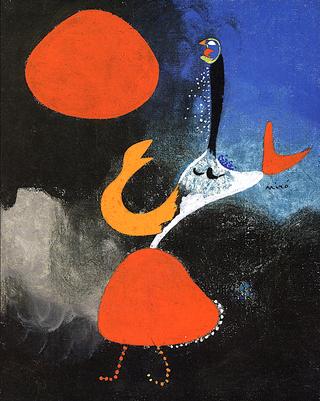 Woman in front of the Sun