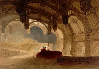 Interior of Crosby Hall, Bishopsgate