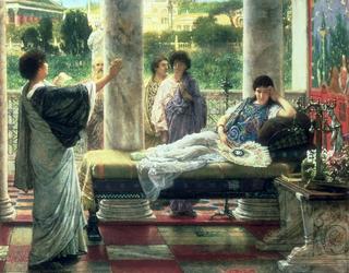 Catullus Reading his Poems at Lesbia's House