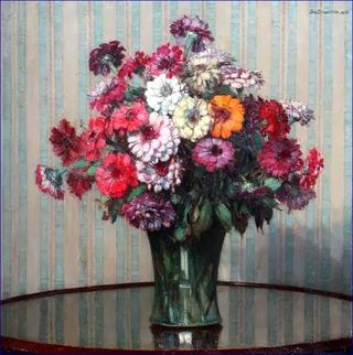 Flower still life with gerberas
