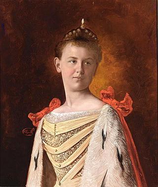 Portrait of Queen Wilhelmina Queen of the Netherlands