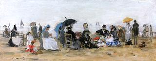 Beach Scene, Trouville