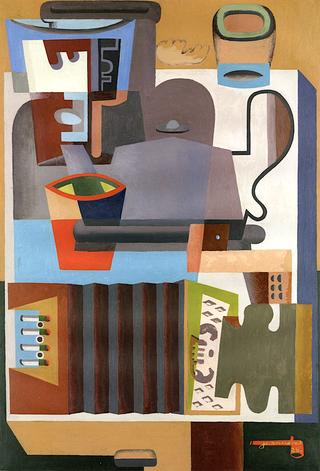 Accordion, Carafe and Coffepot