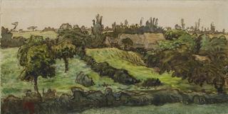 Landscape with Farm Buildings