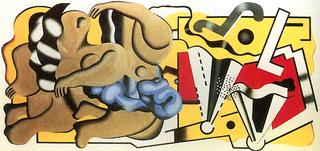 Composition I (decoration for a dining room)