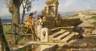 Conversation by the Spring