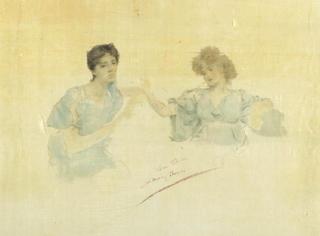 Portraits of Laura and Anna Alma-Tadema