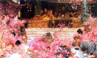 Study for "The Roses of Heliogabalus"