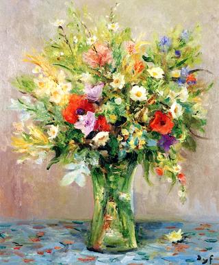 Wild Flowers and Cineraria