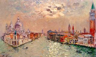 San Marco Basin at the Entrance to the Grand Canal, Venice