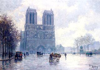 View of Notre Dame de Paris