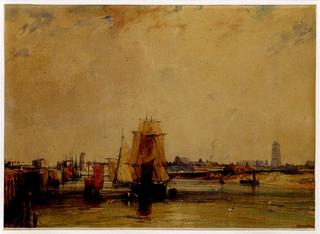 View of the Harbour at Dunkirk
